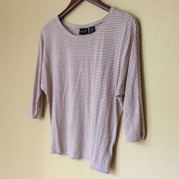 Rachel Zoe purple white stripe dolman top Size XS - Picture 1 of 6